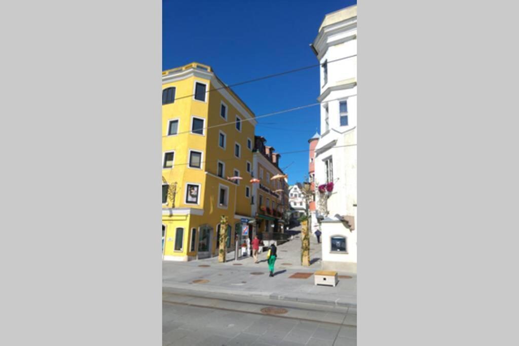 גמונדן Altstadtwohnung Traunstein Mit Traunseeblick 1A מראה חיצוני תמונה