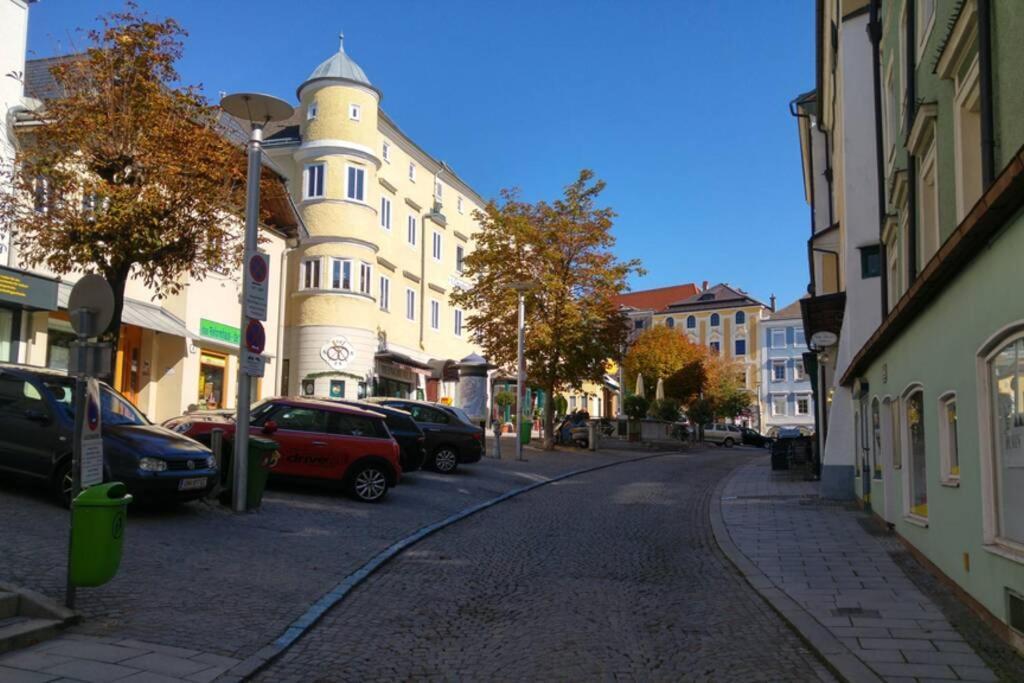 גמונדן Altstadtwohnung Traunstein Mit Traunseeblick 1A מראה חיצוני תמונה